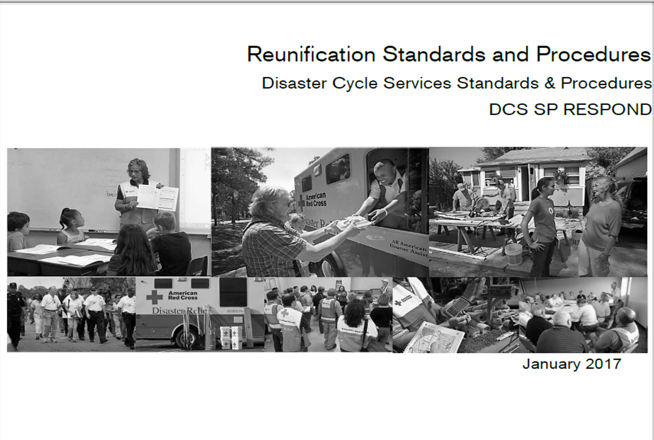 American Red Cross Reunification doctrine