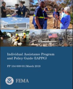 FEMA New Individual Assistance Policy Document - National Mass Care ...